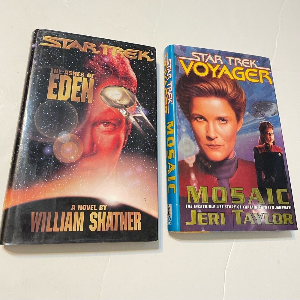 Star Trek Book Set - The Ashes of Eden & Mosaic